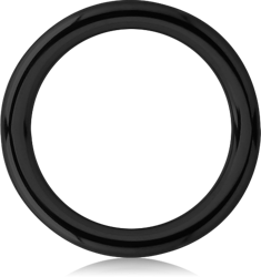 BLACK PVD COATED SURGICAL STEEL GRADE 316L O RING