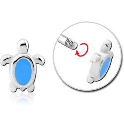 SURGICAL STEEL GRADE 316L MICRO THREADED ATTACHMENT - TURTLE