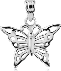 STERLING 925 SILVER PENDENT - BUTTERFLY