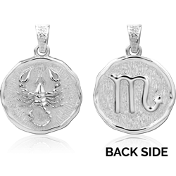 STERLING 925 SILVER SILVER PLATED PENDANT