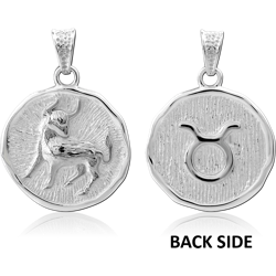 STERLING 925 SILVER SILVER PLATED PENDANT