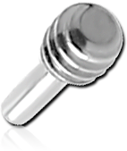 SURGICAL STEEL GRADE 316L CONVERTER FOR POLYMER INTERNAL LABRET