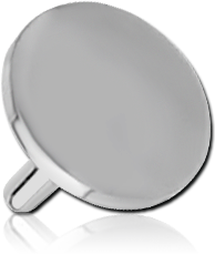 SURGICAL STEEL GRADE 316L DISC FOR POLYMER INTERNAL LABRET