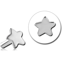 TITANIUM ALLOY STAR FOR POLYMER INTERNAL LABRET