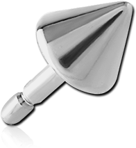 TITANIUM ALLOY CONE FOR POLYMER INTERNAL LABRET