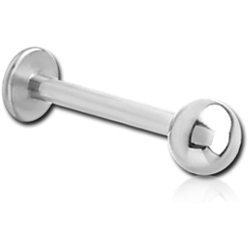 SURGICAL STEEL GRADE 316L THREADLESS  INTERNAL LABRET