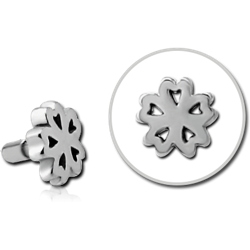 SURGICAL STEEL GRADE 316L PUSH FIT ATTACHMENT FOR BIOFLEX INTERNAL LABRET