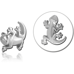 SURGICAL STEEL GRADE 316L LIZARD ATTACHMENT FOR POLYMER INTERNAL LABRET