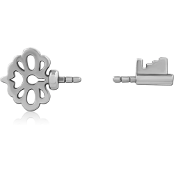 SURGICAL STEEL GRADE 316L PUSH FIT ATTACHMENT FOR BIOFLEX INTERNAL NIPPLE SHIELD