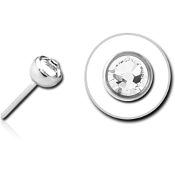 TITANIUM ALLOY JEWELED THREADLESS INTERNAL BALL