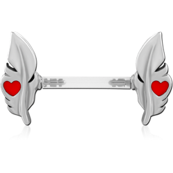 BIOFLEX® PUSH FIT NIPPLE BARBELL