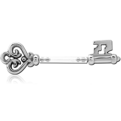 BIOFLEX®PUSH FIT NIPPLE BARBELL - KEY