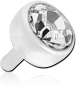 BIOFLEX® PUSH FIT INTERNAL JEWELED DISC