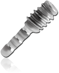 STERILE TITANIUM ALLOY PUSH FIT CONVERTER FOR BIOFLEX INTERNAL LABRET