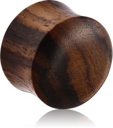 BLACK ROSEORGANIC WOOD-SONO DOUBLE FLARED PLUG