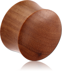 WOOD DOUBLE FLARED PLUG - ROSEWOOD-SAWO ORGANIC
