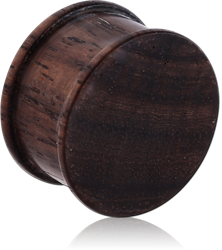 BLACK ROSEORGANIC WOOD-SONO RIDGED PLUG