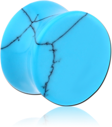 SYNSTETIC STONE DOUBLE FLARED PLUG