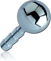 TITANIUM ALLOY BALL FOR POLYMER INTERNAL LABRET