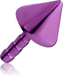 TITANIUM ALLOY CONE FOR POLYMER INTERNAL LABRET