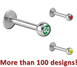 SURGICAL STEEL GRADE 316L PICTURE MICRO LABRET