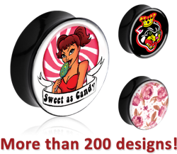 POLYMER PICTURE FLARED PLUG