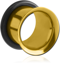 ANODISED TITANIUM ALLOY GRADE TI 6Al-4V ELI F136 SINGLE FLAREDTUNNEL