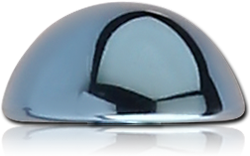 ANODISED TITANIUM ALLOY GRADE TI 6Al-4V ELI F136 MICRO HALF BALL