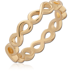 STERLING 925 SILVER GOLD PLATED 18K JEWELED RING SPECIAL NEW DESIGN