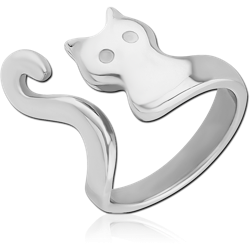 SURGICAL STEEL GRADE 316L RING - CAT