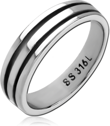 SURGICAL STEEL GRADE 316L RING