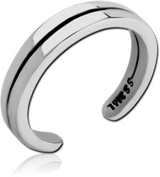 SURGICAL STEEL GRADE 316L OPEN RING - OPEN RING