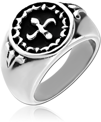 SURGICAL STEEL GRADE 316L RING