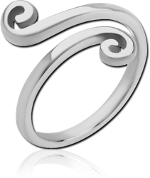 SURGICAL STEEL GRADE 316L RING