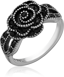 SURGICAL STEEL GRADE 316L JEWELED RING