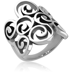 SURGICAL STEEL GRADE 316L RING