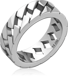 SURGICAL STEEL GRADE 316L RING