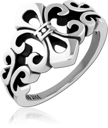 SURGICAL STEEL GRADE 316L RING