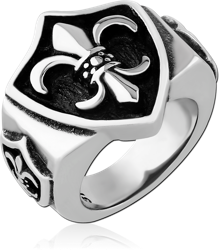 SURGICAL STEEL GRADE 316L RING