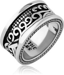 SURGICAL STEEL GRADE 316L RING