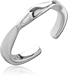 SURGICAL STEEL GRADE 316L OPEN RING