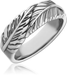 SURGICAL STEEL GRADE 316L RING