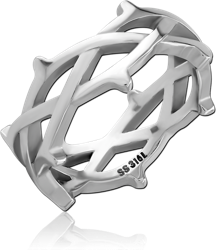 SURGICAL STEEL GRADE 316L RING