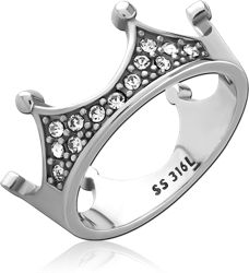 SURGICAL STEEL GRADE 316L RING