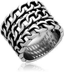 SURGICAL STEEL GRADE 316L RING