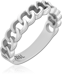 SURGICAL STEEL GRADE 316L RING