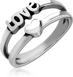 SURGICAL STEEL GRADE 316L RING