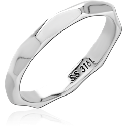 SURGICAL STEEL GRADE 316L RING
