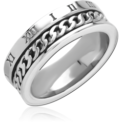 SURGICAL STEEL GRADE 316L RING