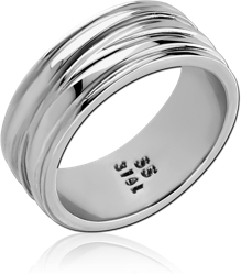 SURGICAL STEEL GRADE 316L RING